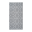 Stålgrå matta av återvunnen plast B120xL180