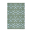 Grön & Blå matta av återvunnen plast B65xL135
